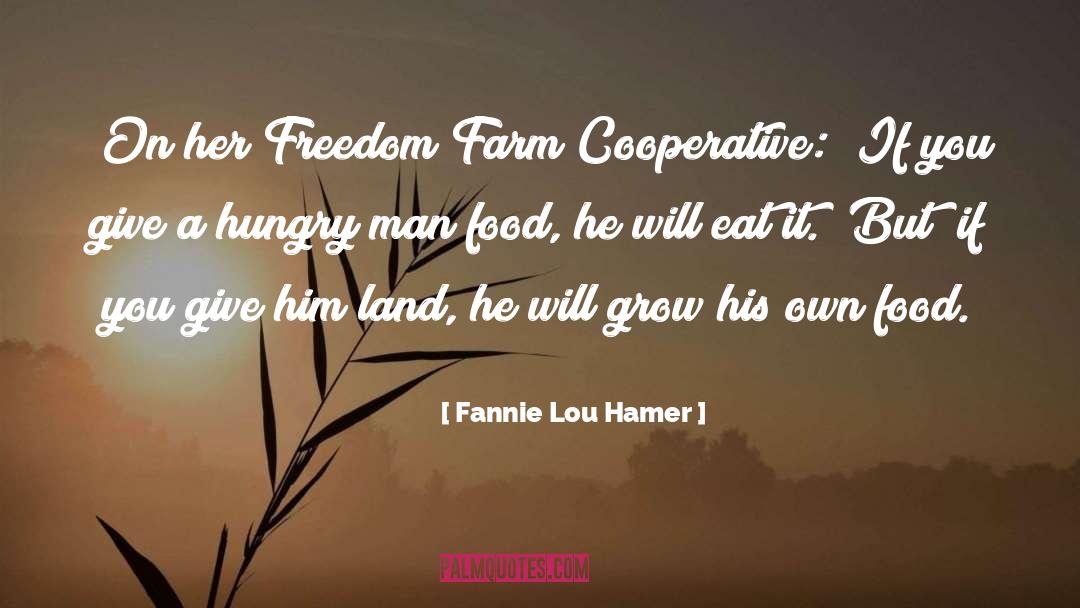 Cooperatives quotes by Fannie Lou Hamer