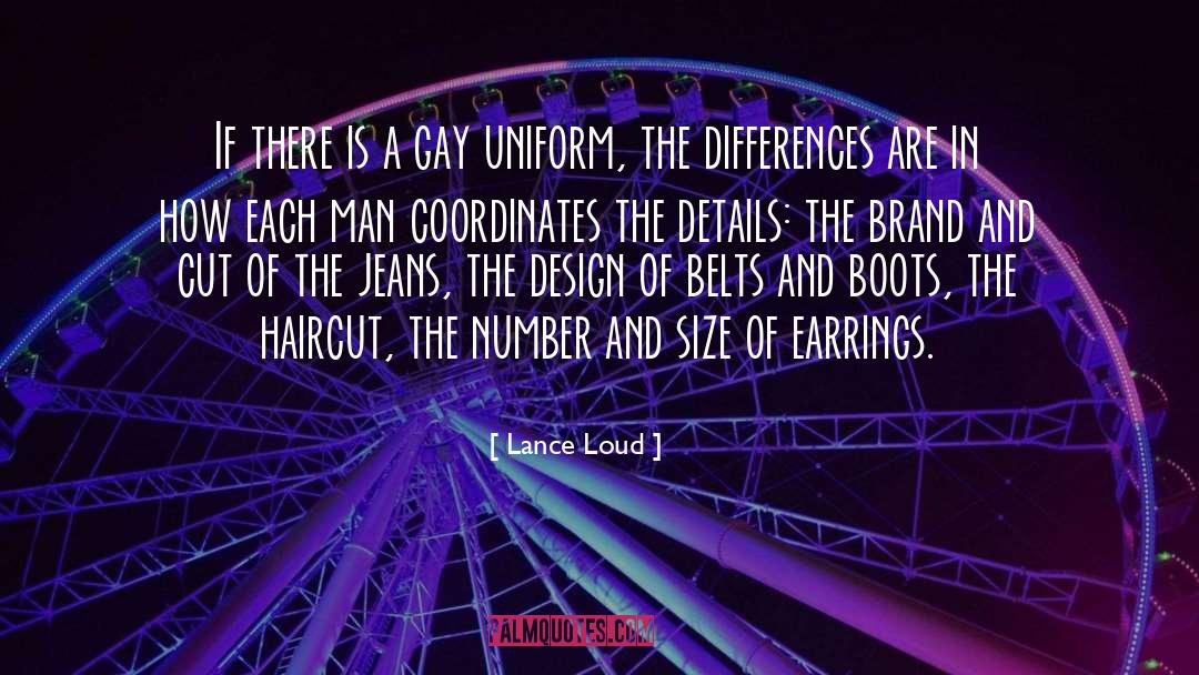 Coordinates quotes by Lance Loud