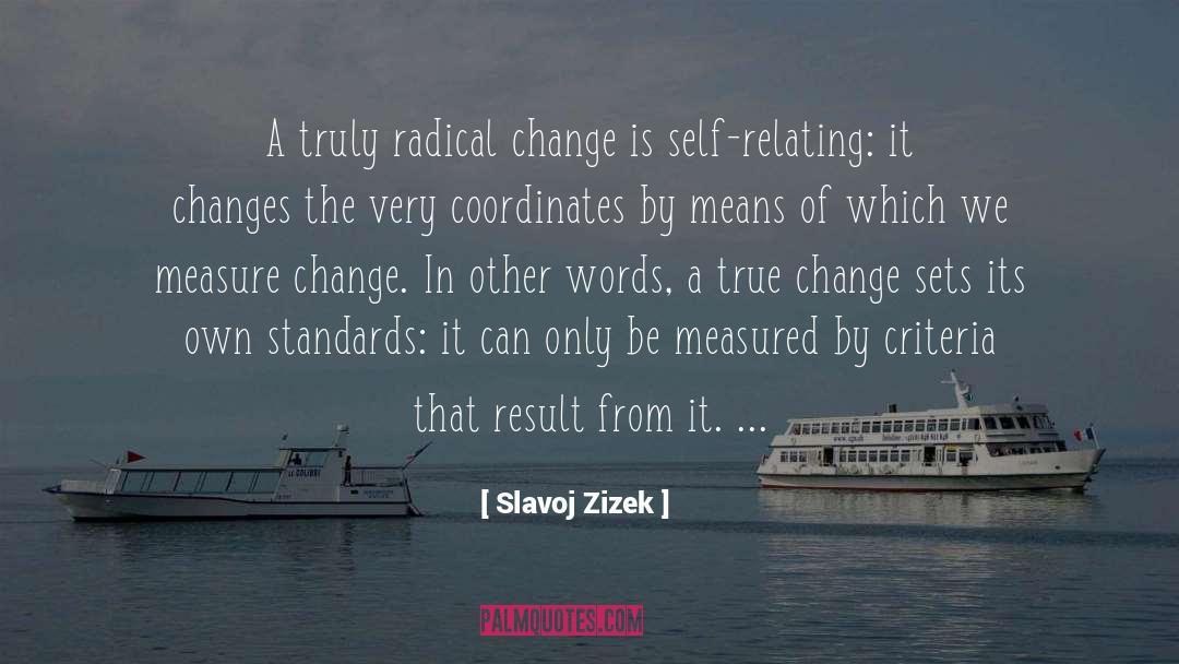 Coordinates quotes by Slavoj Zizek