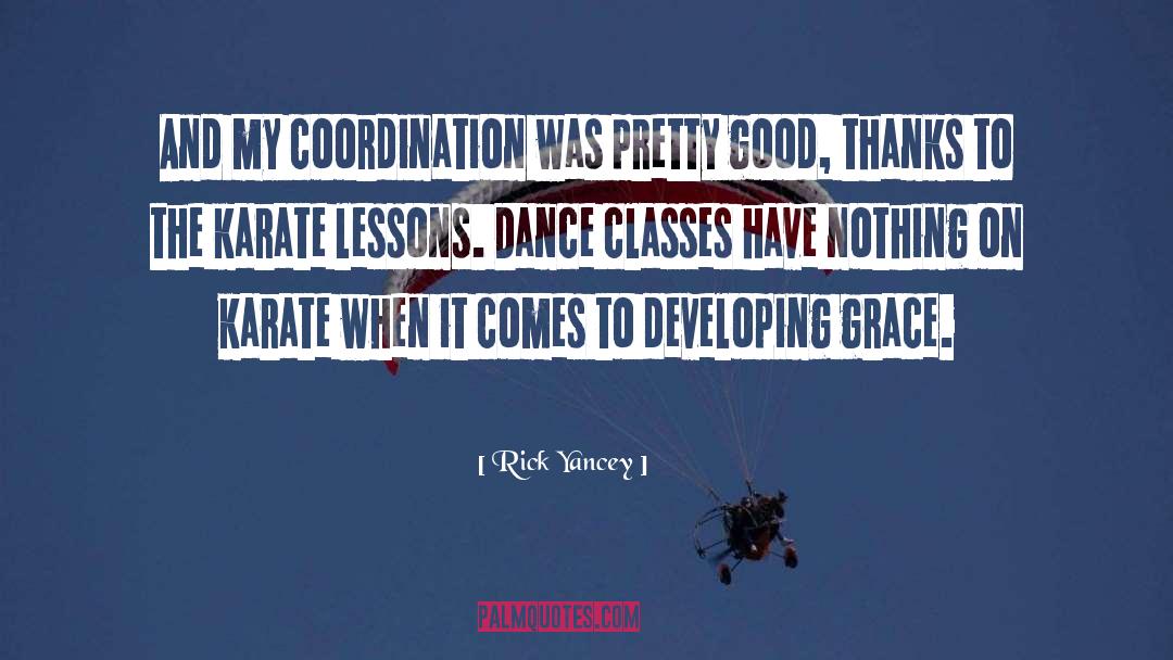 Coordination quotes by Rick Yancey