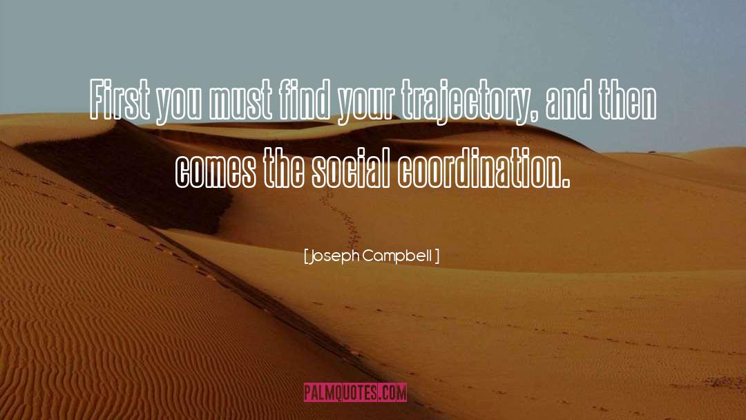 Coordination quotes by Joseph Campbell