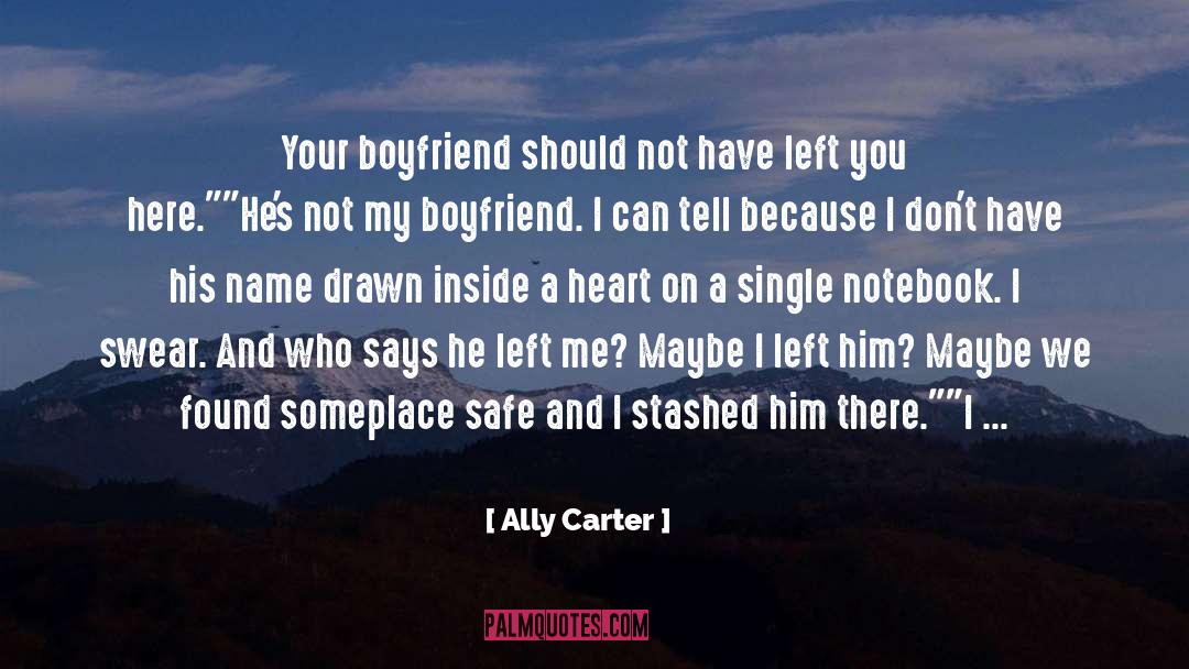 Cop Humor quotes by Ally Carter