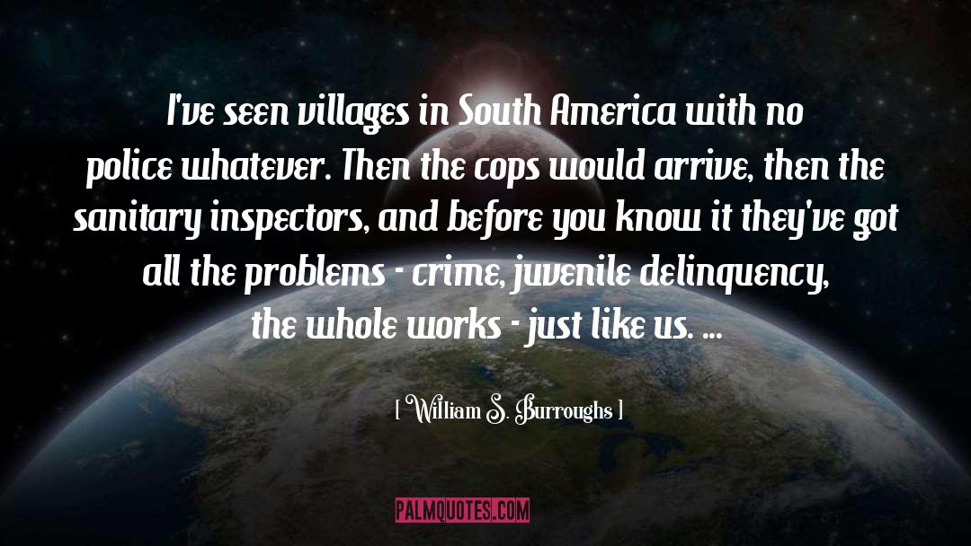 Cop quotes by William S. Burroughs