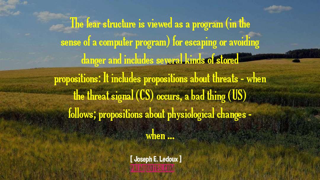 Copes Program quotes by Joseph E. Ledoux