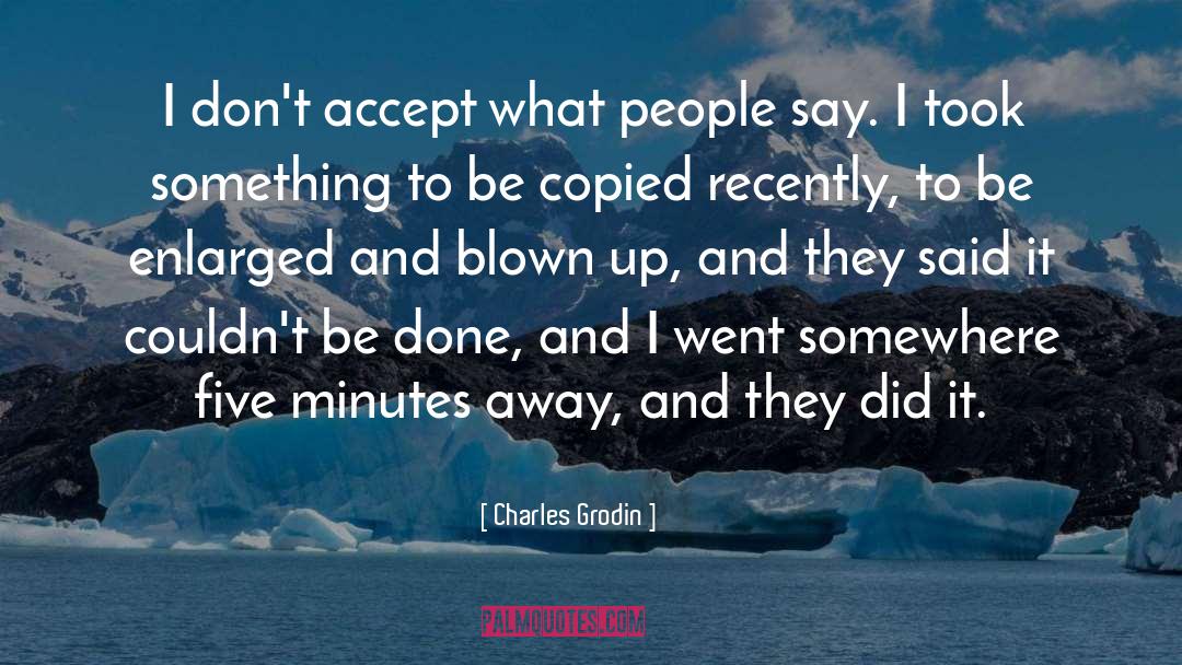 Copied quotes by Charles Grodin