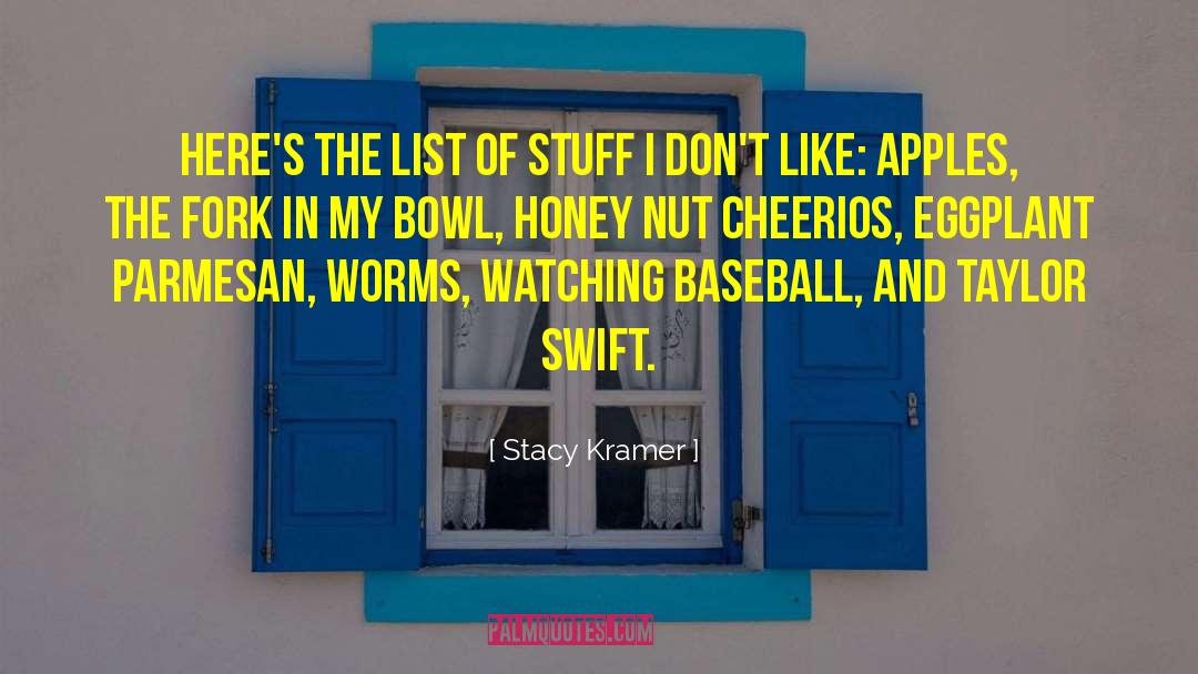 Copilots Baseball quotes by Stacy Kramer