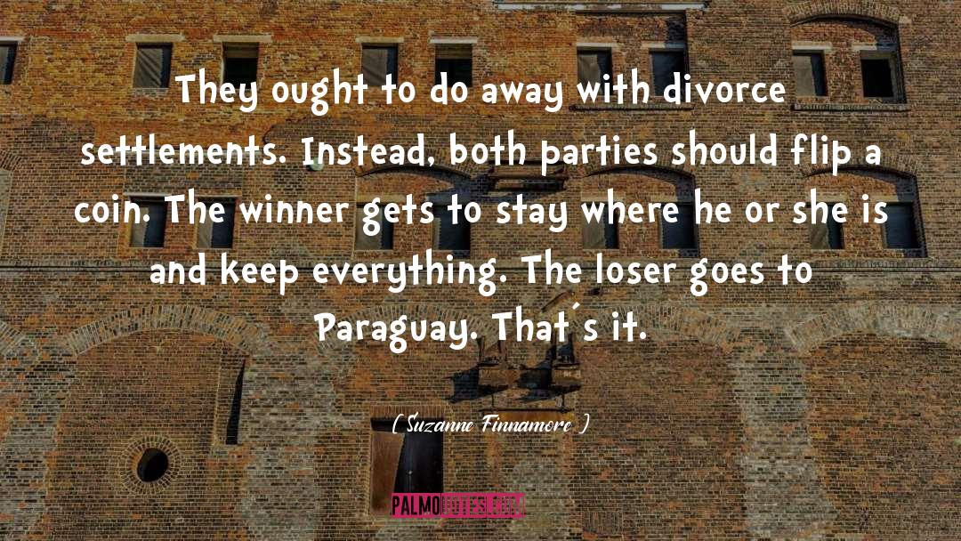 Coping With Divorce quotes by Suzanne Finnamore