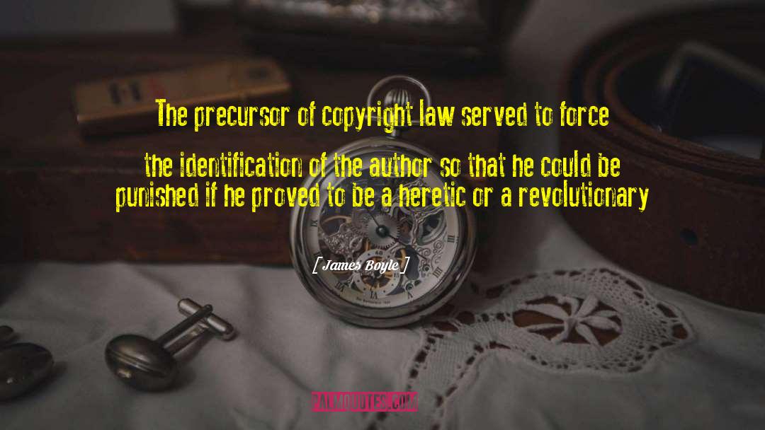 Copyright Law quotes by James Boyle