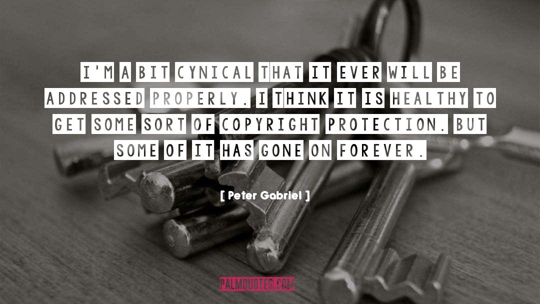 Copyright quotes by Peter Gabriel