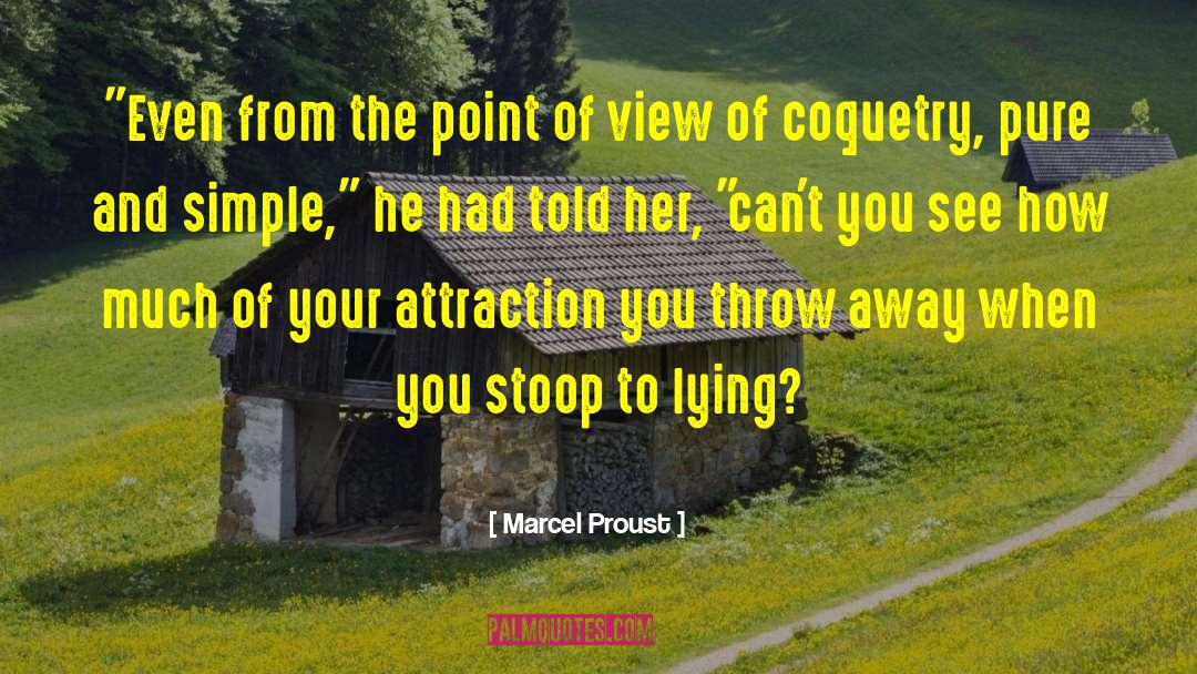 Coquetry quotes by Marcel Proust