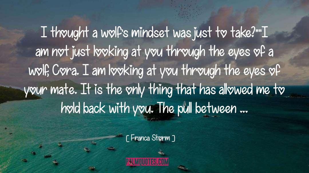 Cora quotes by Franca Storm