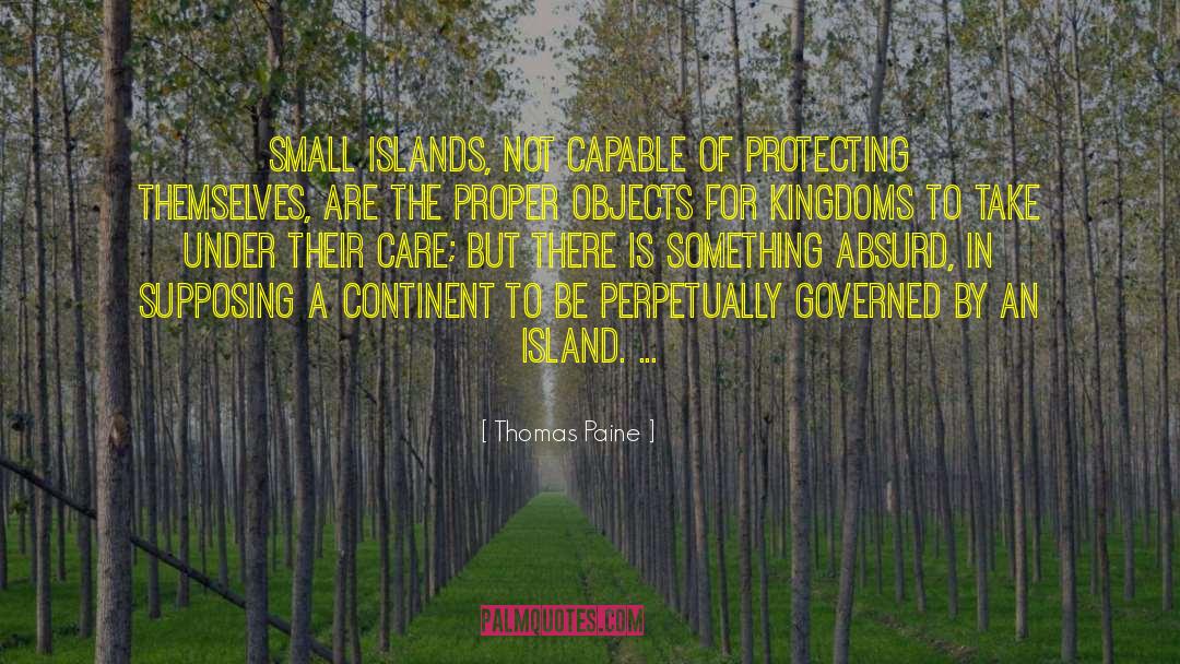 Coral Island quotes by Thomas Paine