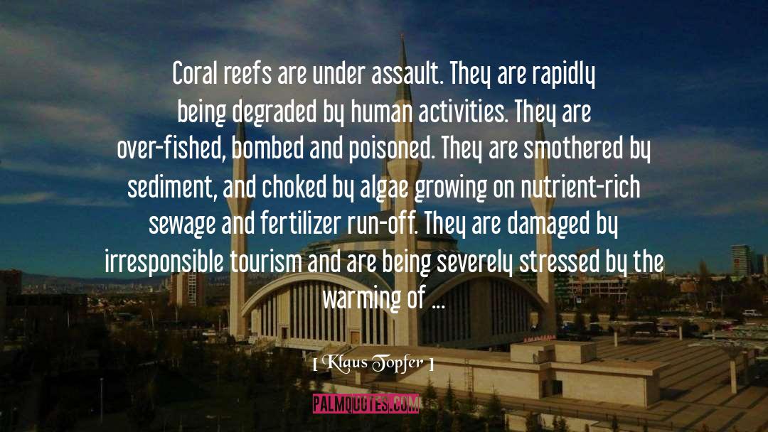 Coral Reefs quotes by Klaus Topfer