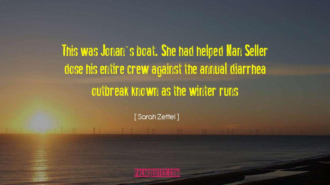 Corazzini Boat quotes by Sarah Zettel