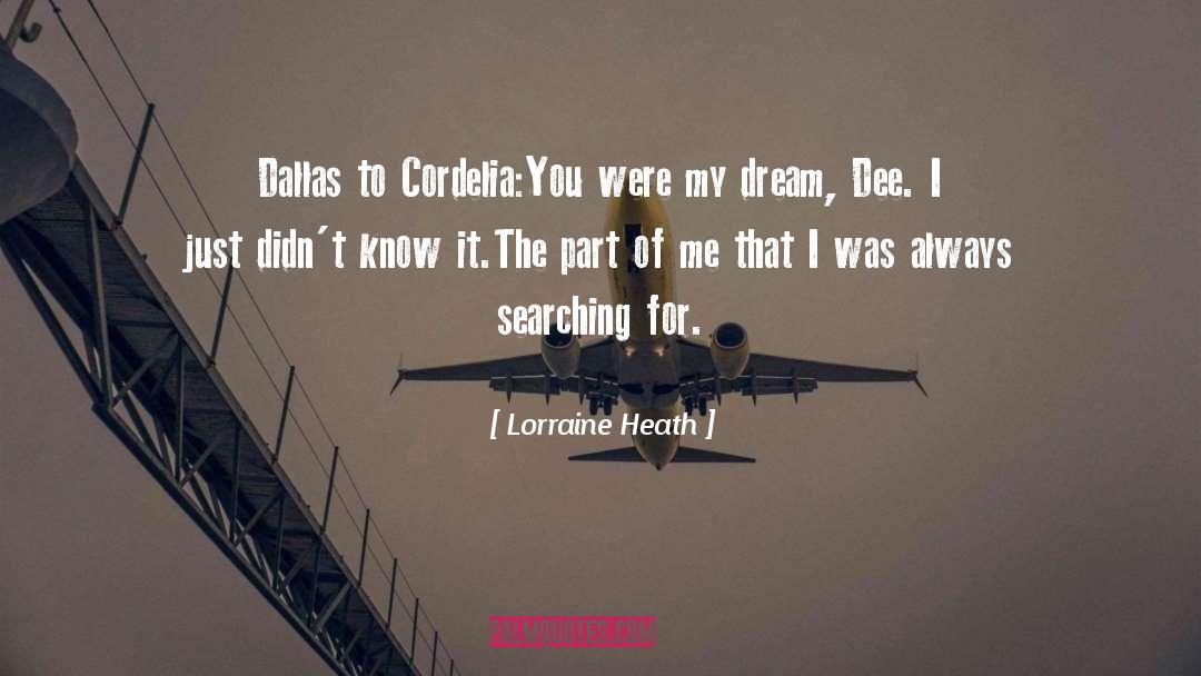 Cordelia Thorn quotes by Lorraine Heath