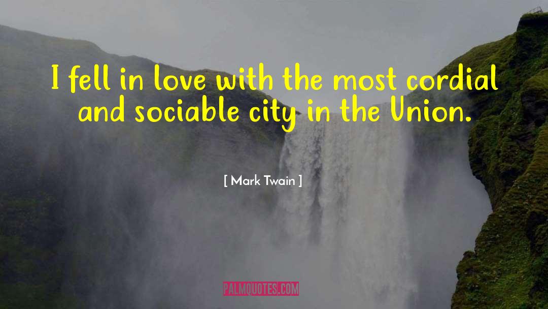 Cordial quotes by Mark Twain