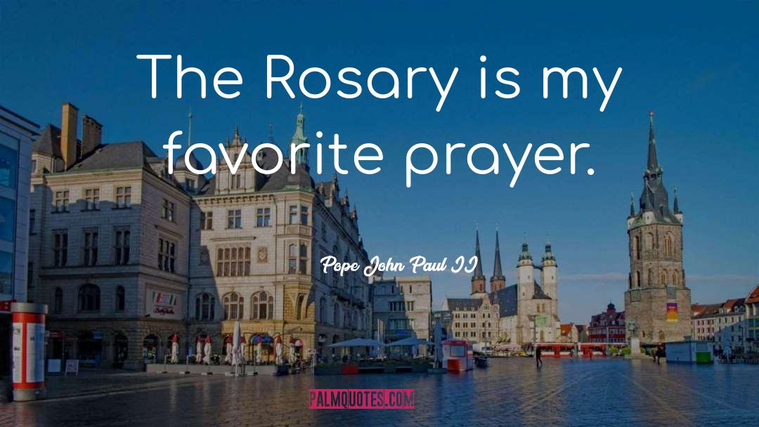 Cordileone Rosary quotes by Pope John Paul II