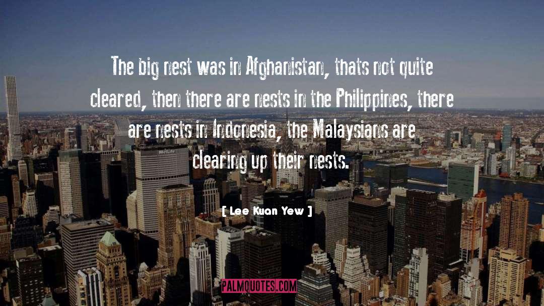 Cordilleras Philippines quotes by Lee Kuan Yew