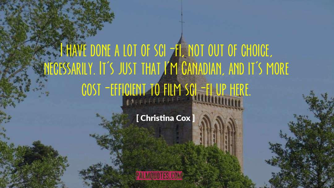 Cordova Film quotes by Christina Cox