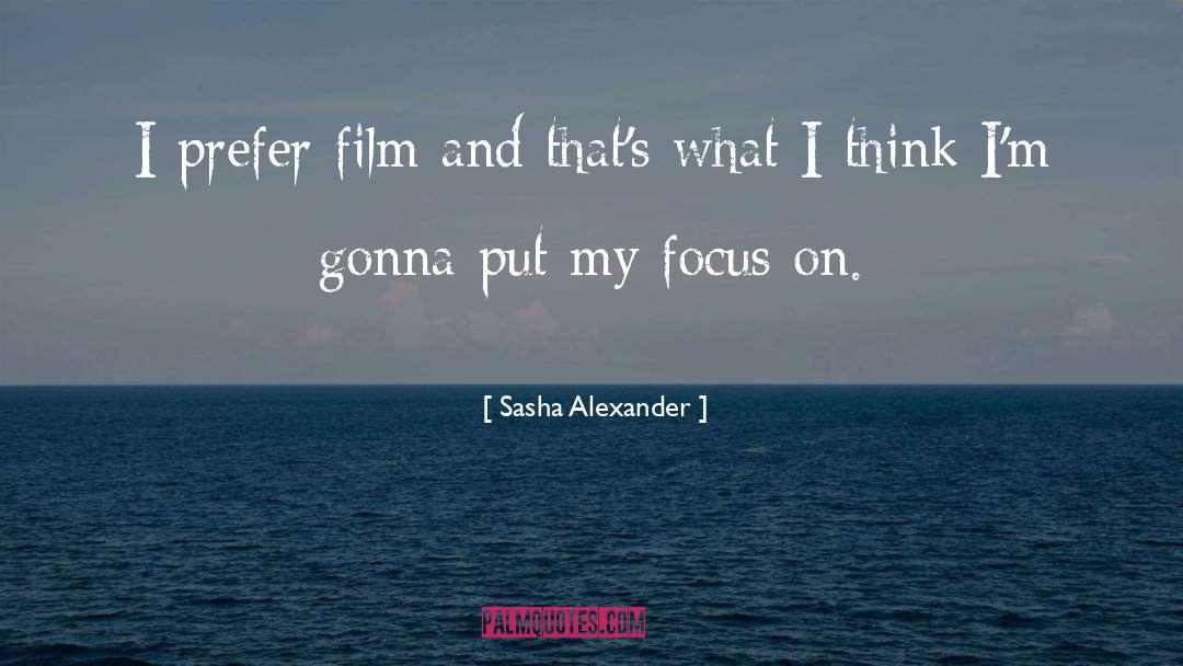 Cordova Film quotes by Sasha Alexander