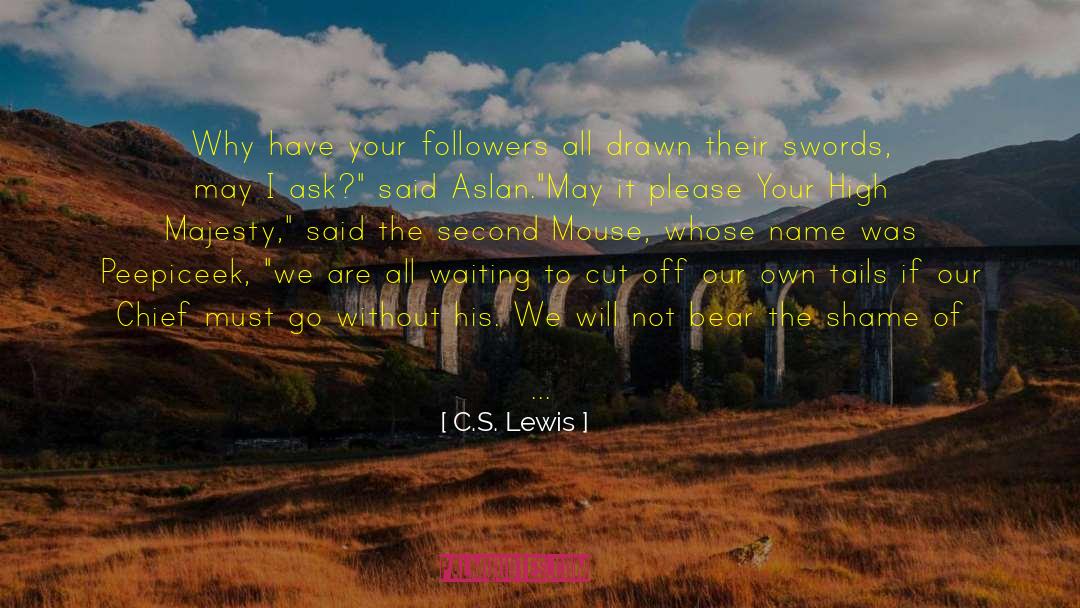 Cords quotes by C.S. Lewis