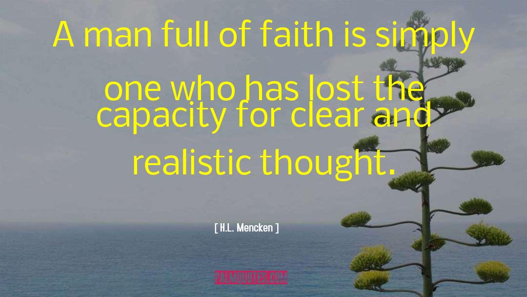 Core Belief quotes by H.L. Mencken