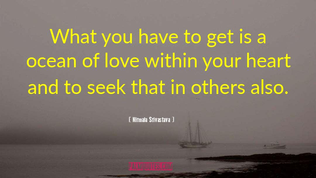 Core Of Your Heart quotes by Nirmala Srivastava