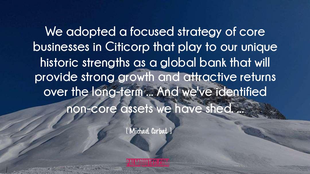 Core quotes by Michael Corbat