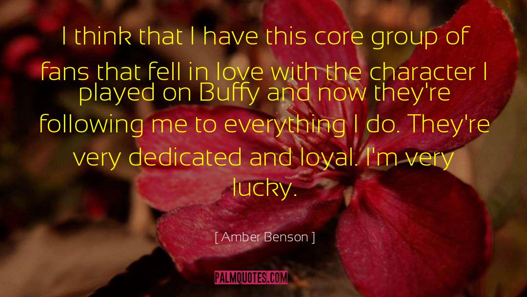 Core Self quotes by Amber Benson