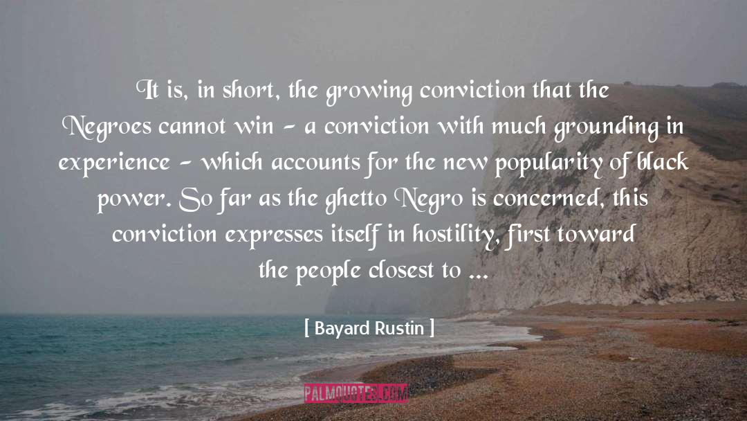 Core Strength quotes by Bayard Rustin
