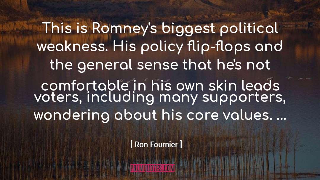 Core Values quotes by Ron Fournier