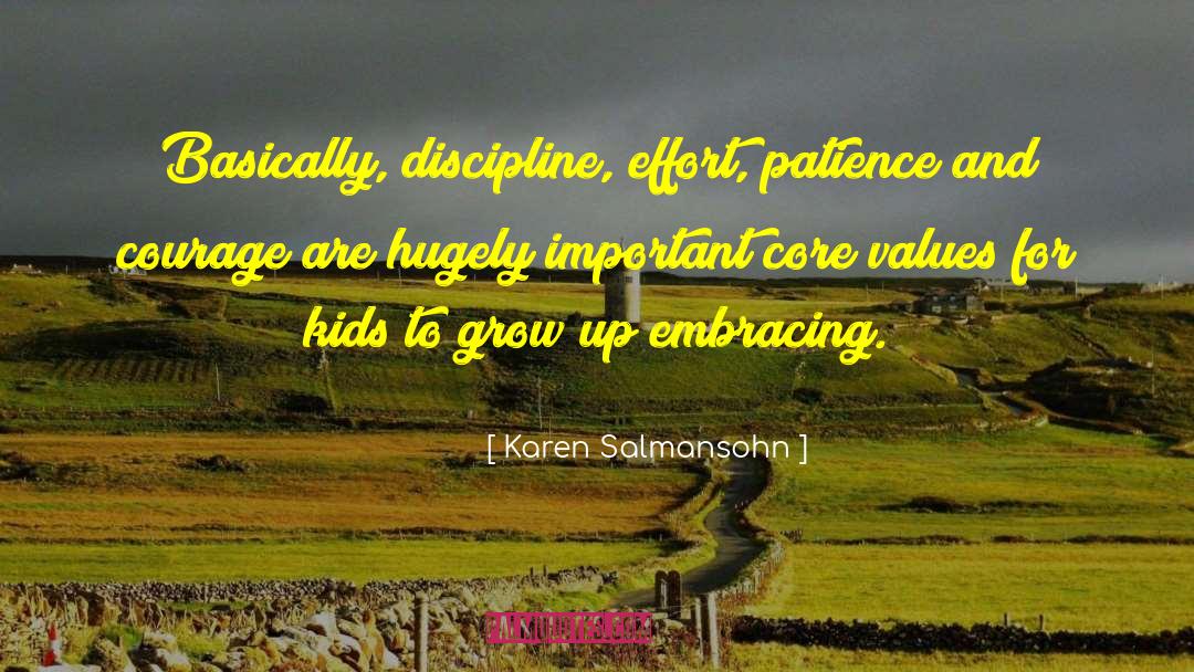 Core Values quotes by Karen Salmansohn