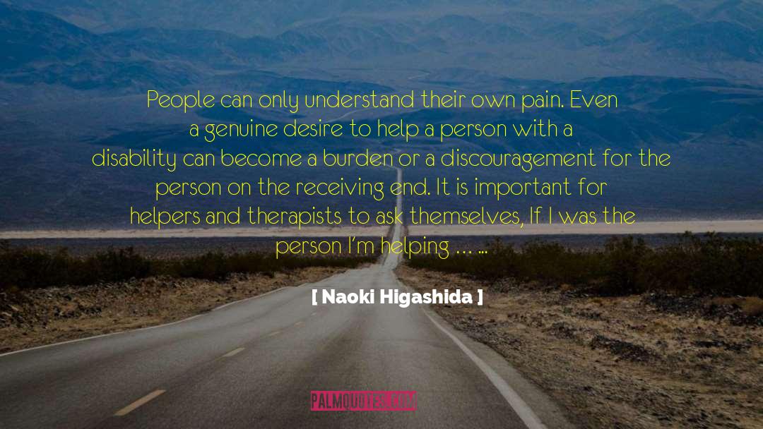 Coregulation For Therapists quotes by Naoki Higashida