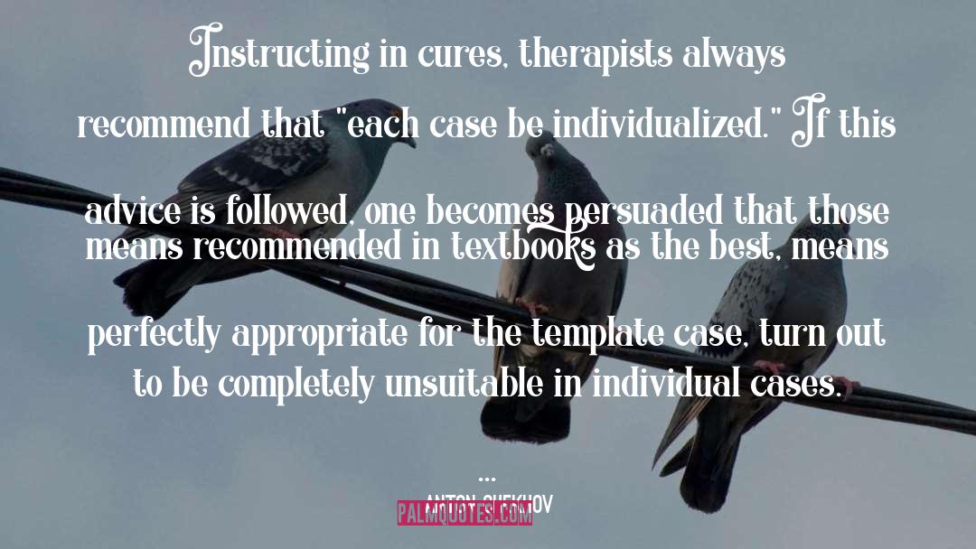 Coregulation For Therapists quotes by Anton Chekhov