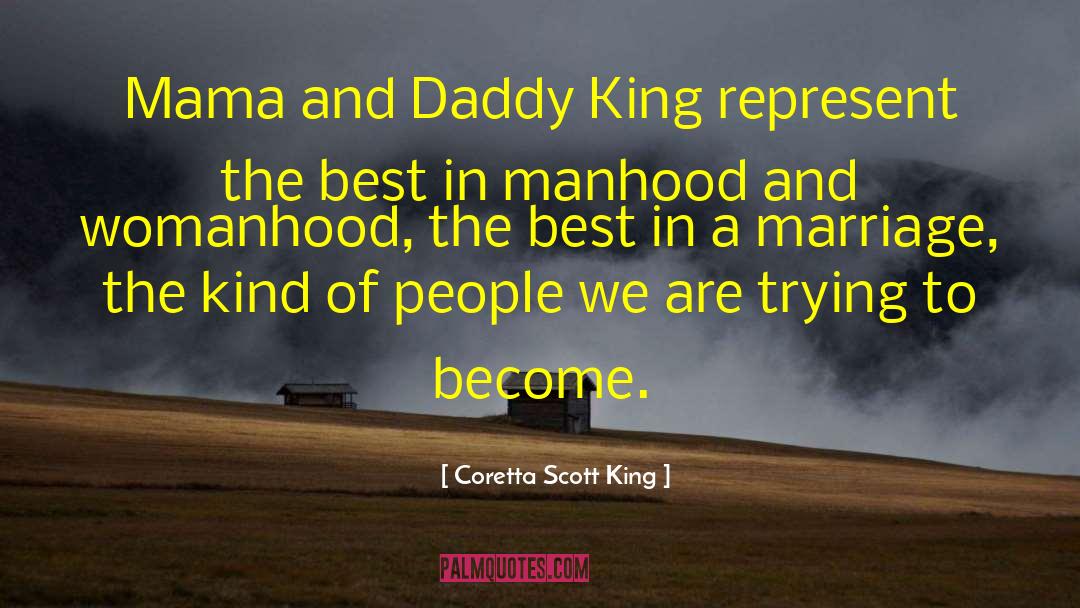 Coretta quotes by Coretta Scott King