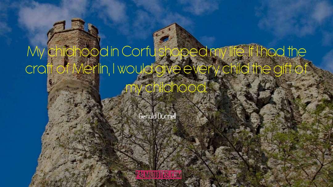 Corfu quotes by Gerald Durrell