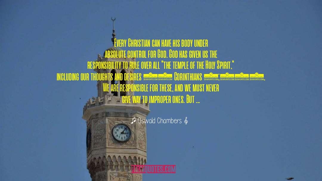 Corinthians quotes by Oswald Chambers