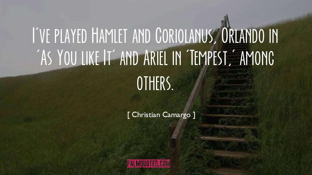 Coriolanus quotes by Christian Camargo