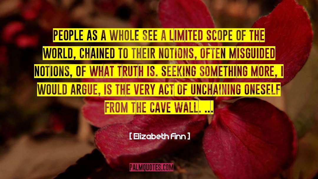 Cormacs Cave quotes by Elizabeth Finn
