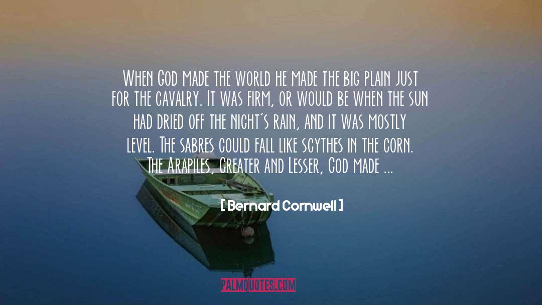 Corn quotes by Bernard Cornwell