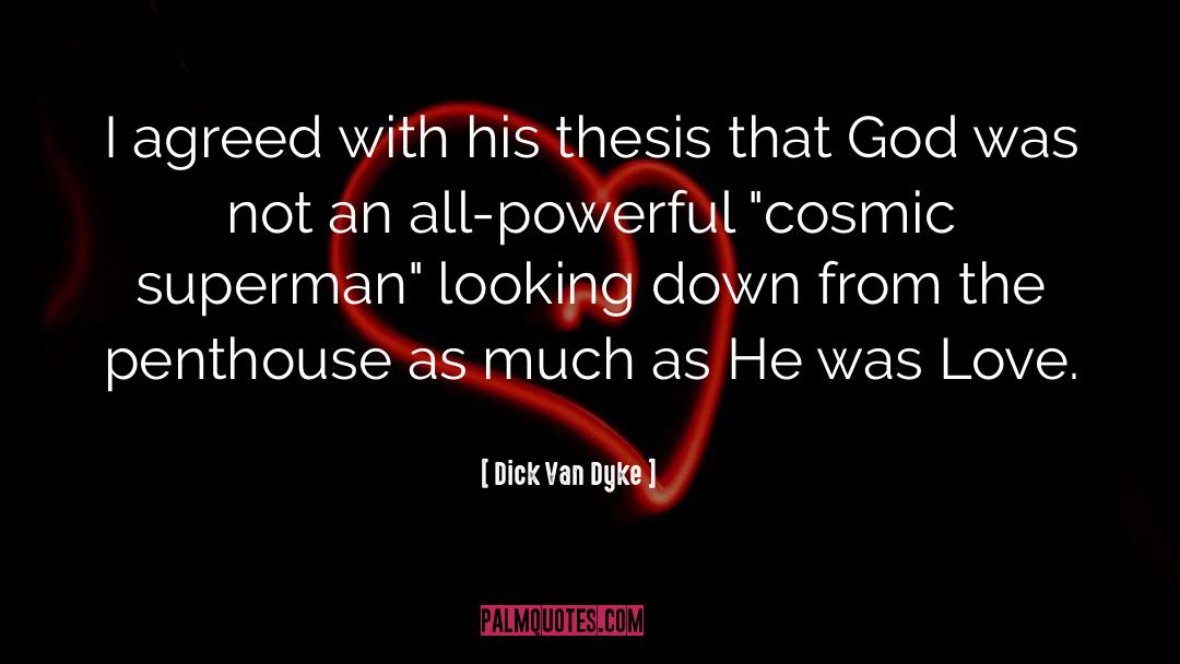 Cornelius Van Til quotes by Dick Van Dyke