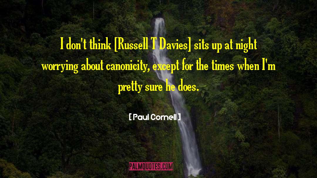 Cornell quotes by Paul Cornell