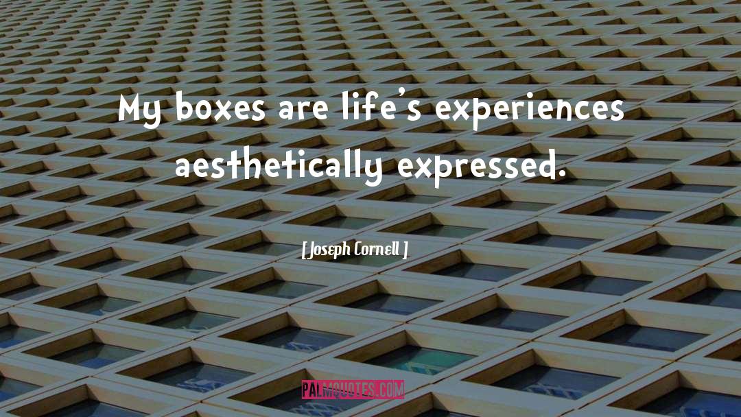 Cornell quotes by Joseph Cornell