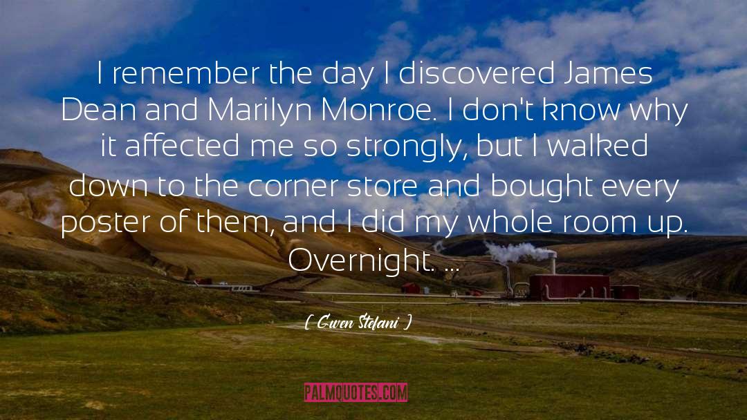 Corner quotes by Gwen Stefani