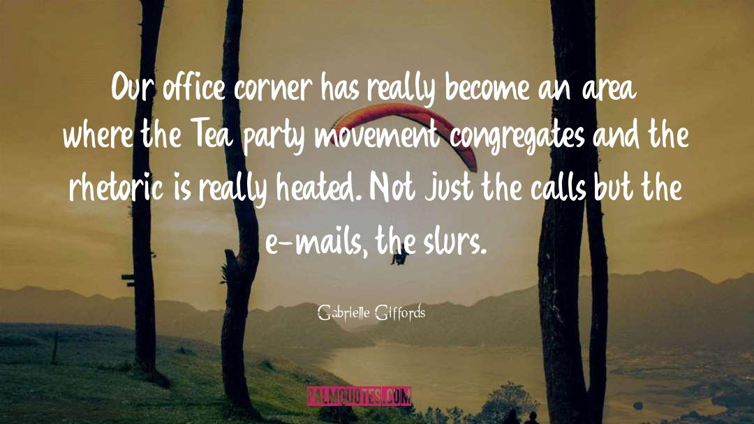 Corner quotes by Gabrielle Giffords