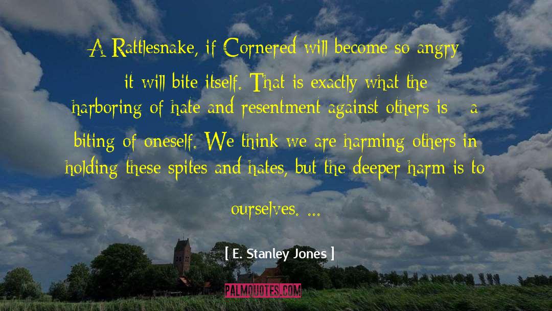 Cornered quotes by E. Stanley Jones