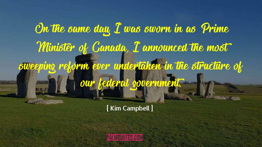 Cornershop Canada quotes by Kim Campbell