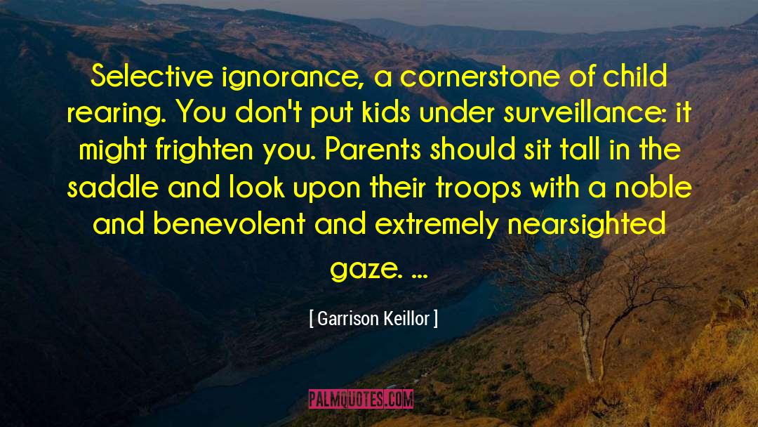 Cornerstone quotes by Garrison Keillor