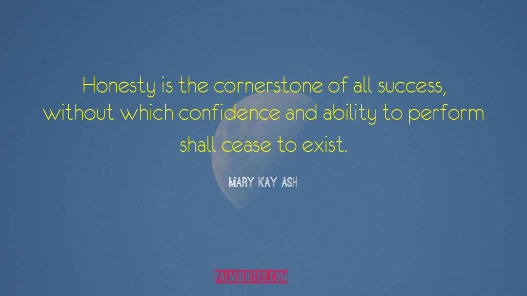 Cornerstone quotes by Mary Kay Ash