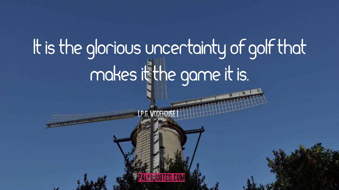 Cornetta Golf quotes by P.G. Wodehouse